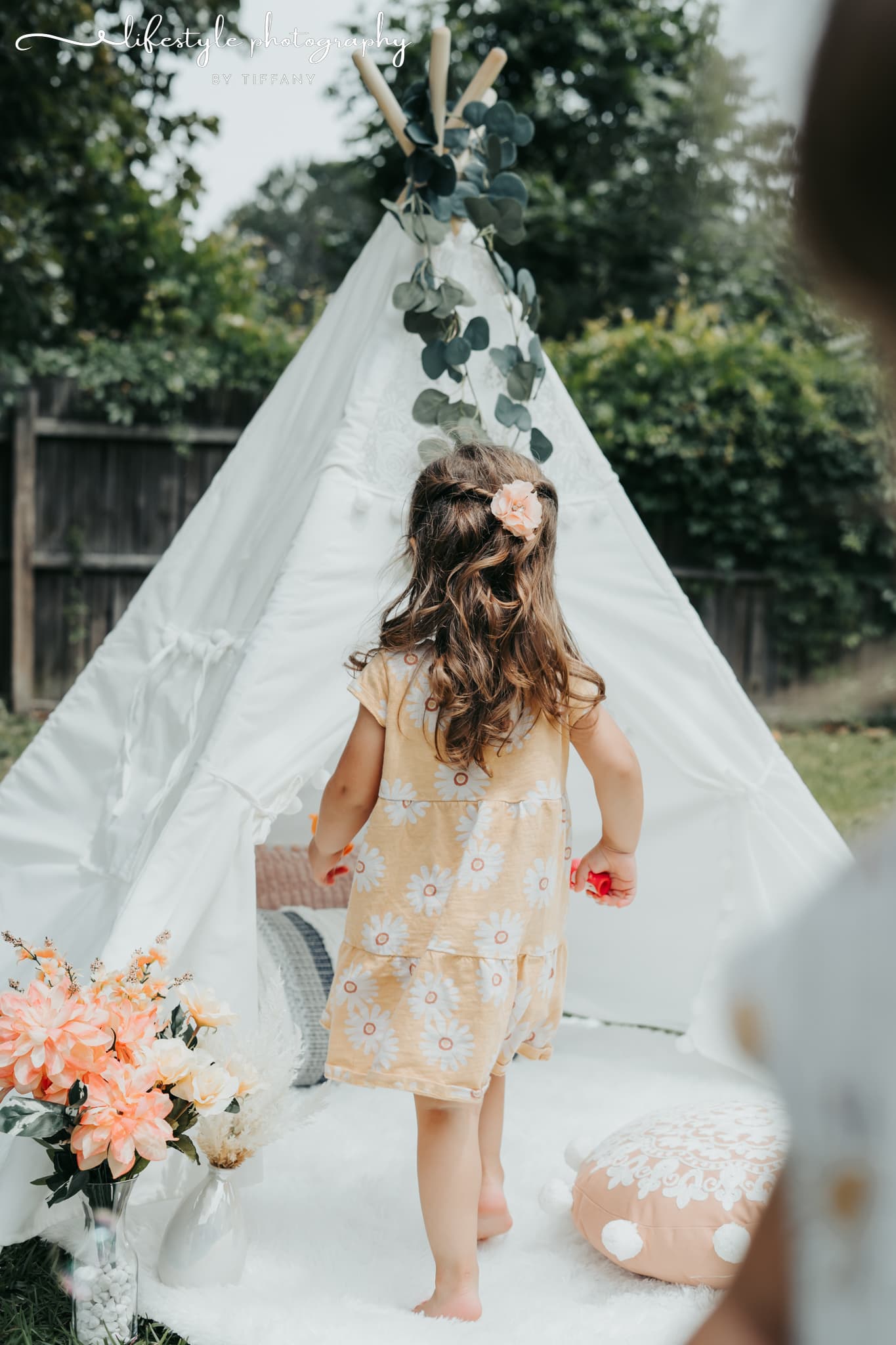 Children Lifestyle Boho Tent Girl Daisy Dress - Spring Lake, NC
